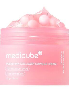 Medicube Capsule Cream with Salmon DNA PDRN Pink Collagen